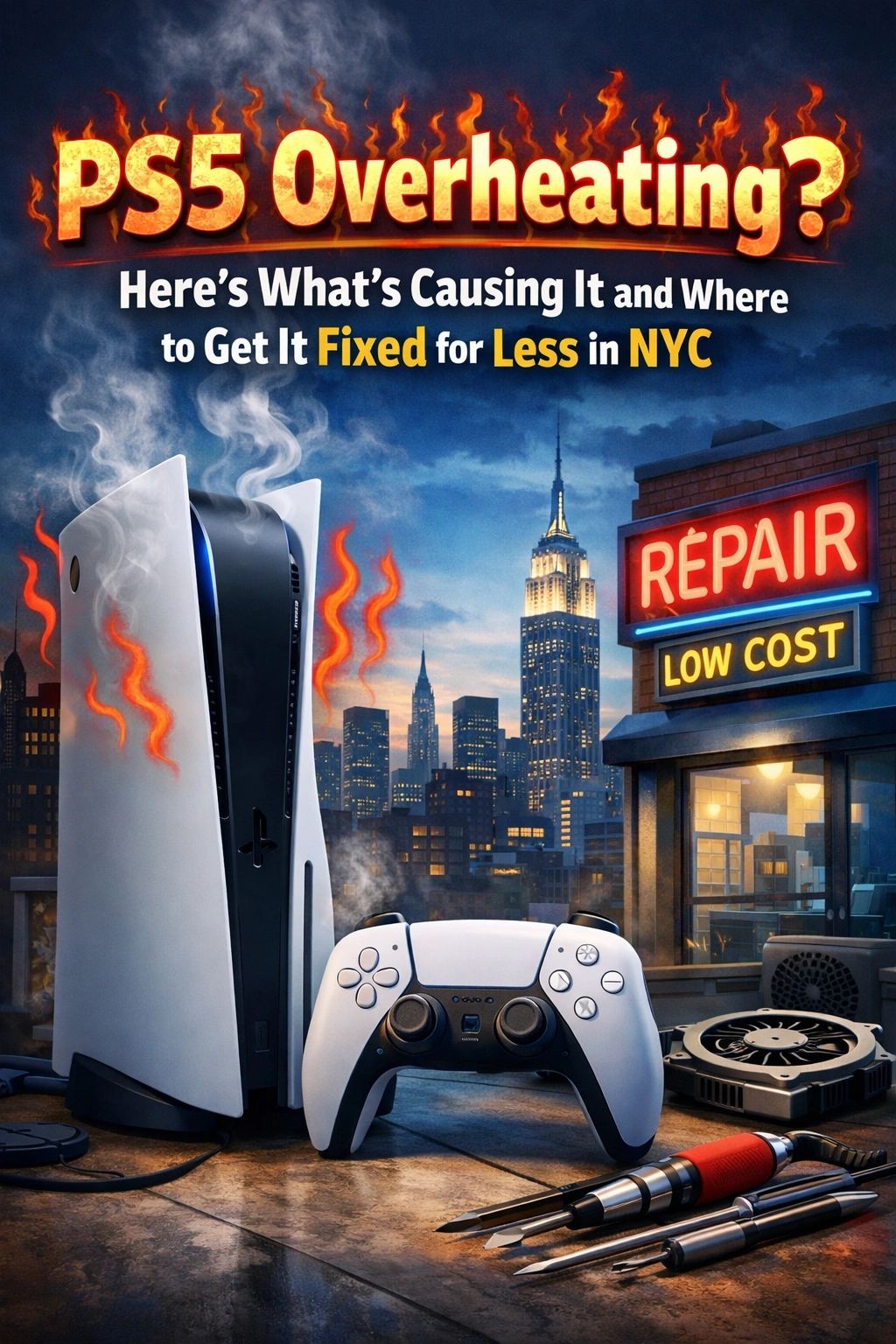 PS5 Overheating? Here's What's Causing It and Where to Get It Fix