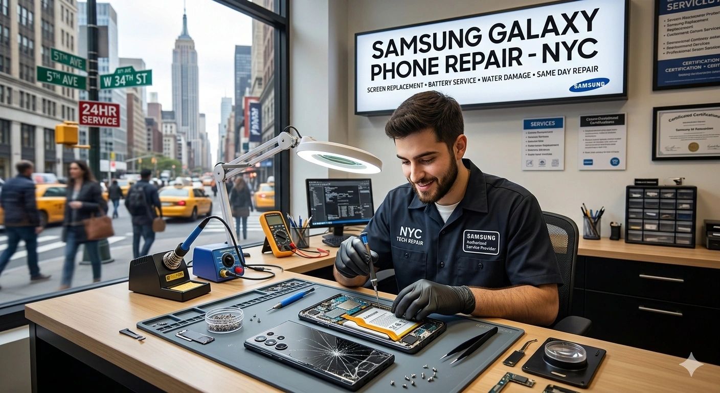 Samsung Galaxy Phone Repair in NYC: What You Need to Know featured image